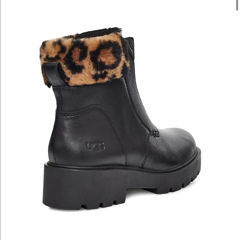 NWT Ugg Czeriesa panther print waterproof boots